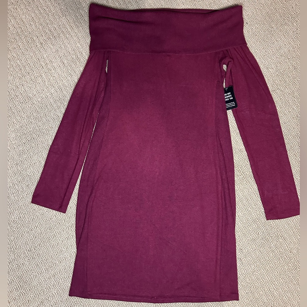 Express Off The Shoulder Dress L